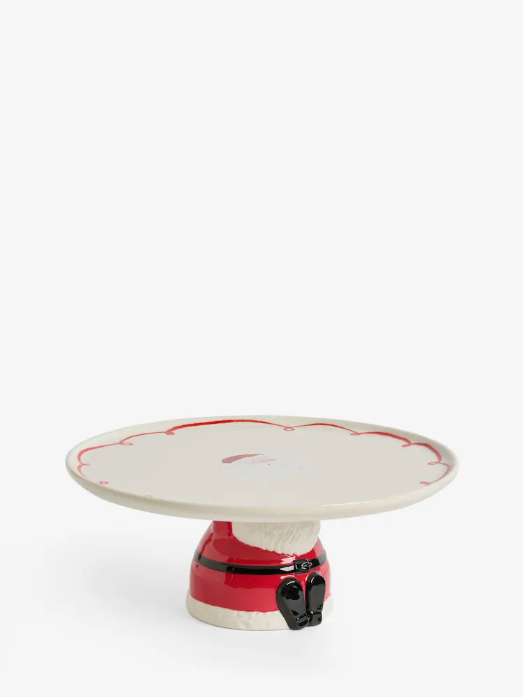 Next Uk Red Santa Cake Stand AW2-558