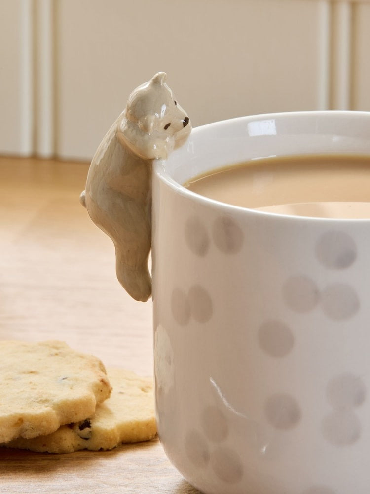 Next Uk Natural Bertie The Bear Mug E17-946