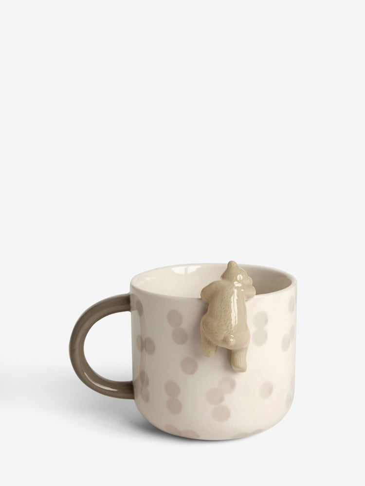 Next Uk Natural Bertie The Bear Mug E17-946