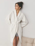 Next Uk White Waffle Cosy Robe