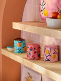 Set of 3 Multi Loreto Fruit Storage Jars