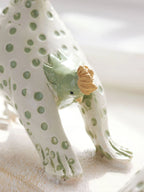 Next Uk Sage Green Yoga Chicken Ornament