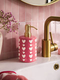 Next Uk Pink Heart Soap Dispenser