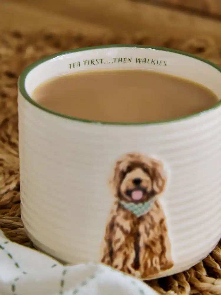 Natural Louie The Labradoodle Mug