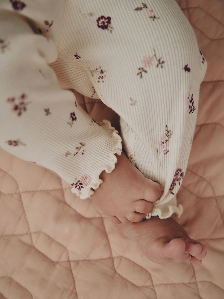 Preorder Next Uk Pink Bunny Long Sleeve Top and Leggings Baby 2 Piece Set (0mths-2yrs)