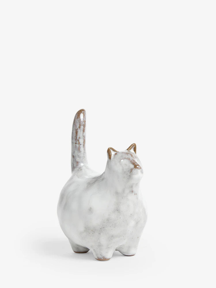 Next Uk Grey Chester The Cat Ring Holder