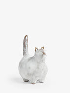Next Uk Grey Chester The Cat Ring Holder