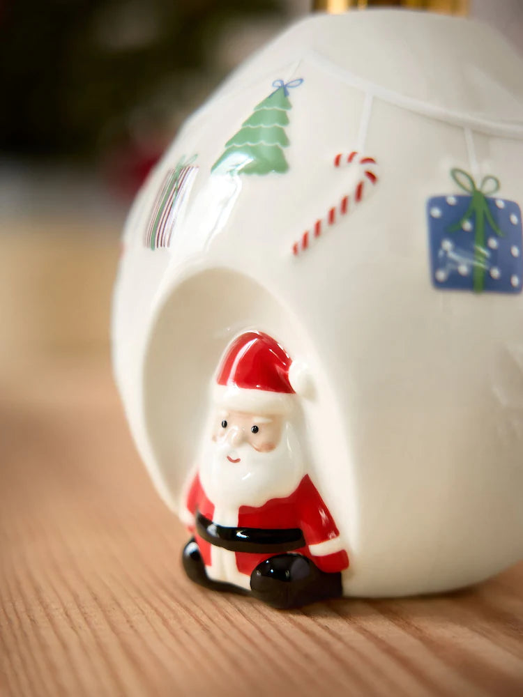 Natural Christmas Santa Soap Dispenser
