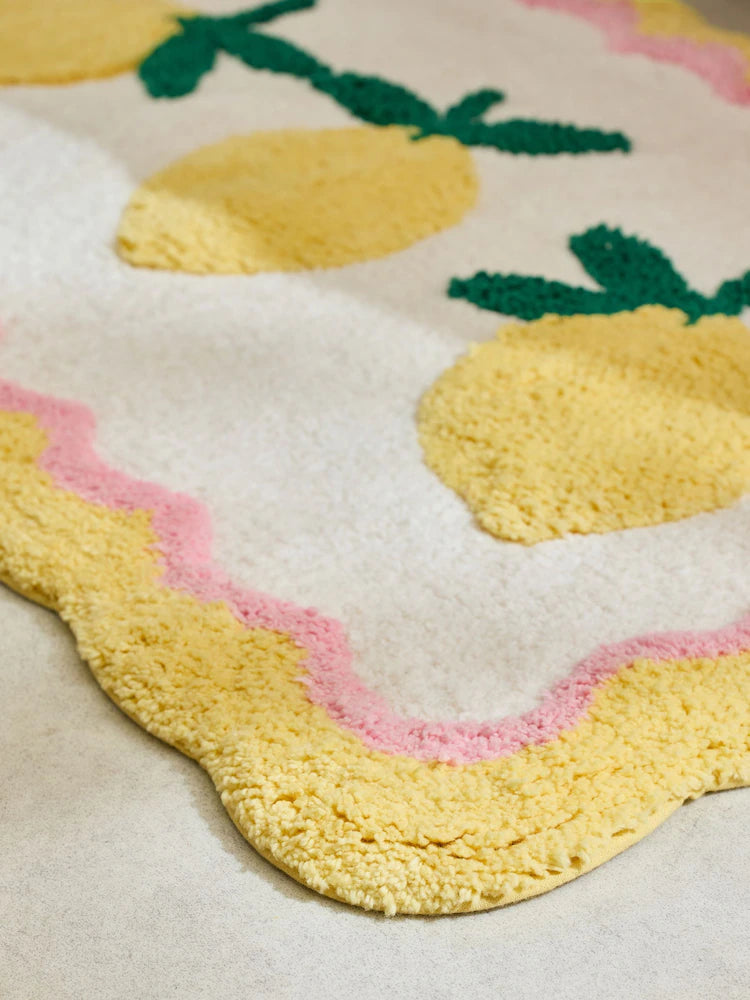 Next Uk Multi Lemon Bath Mat
