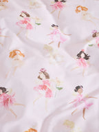 Preorder 2 Pack Pink Ballerina Duvet Cover and Pillowcase Set