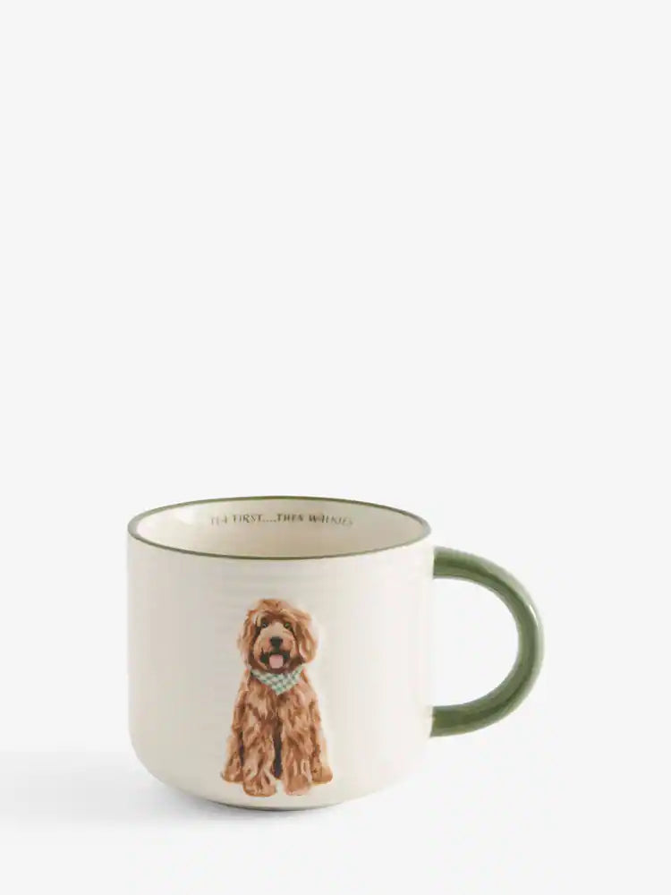 Natural Louie The Labradoodle Mug