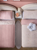 Next Uk 2 Pack Natural Hearts Duvet Cover and Pillowcase Set