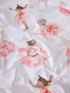 Preorder 2 Pack Pink Ballerina Duvet Cover and Pillowcase Set