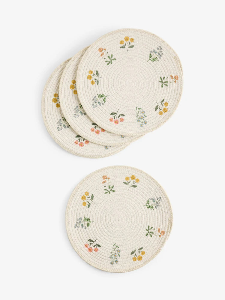 Next Uk Set of 4 Multi Maisie Floral Placemats