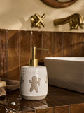 Natural Christmas Gingerbread Soap Dispenser