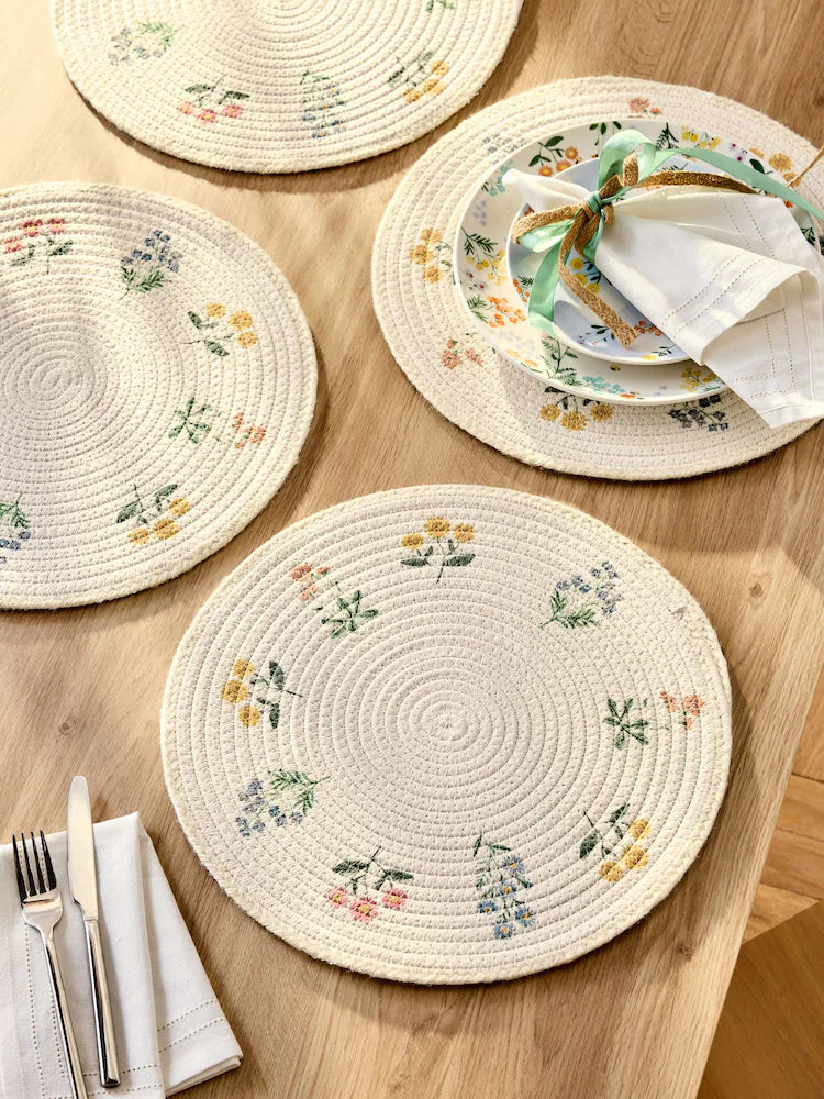 Next Uk Set of 4 Multi Maisie Floral Placemats