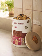 Preorder Natural cosy season Biscuit Jar