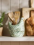 Next Sage Green Chicken Utensil Pot