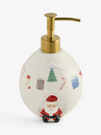 Natural Christmas Santa Soap Dispenser