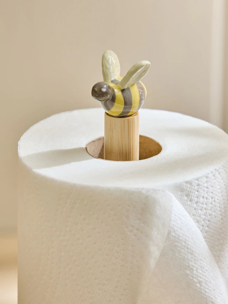 Next Uk Yellow Bee Kitchen Roll Holder