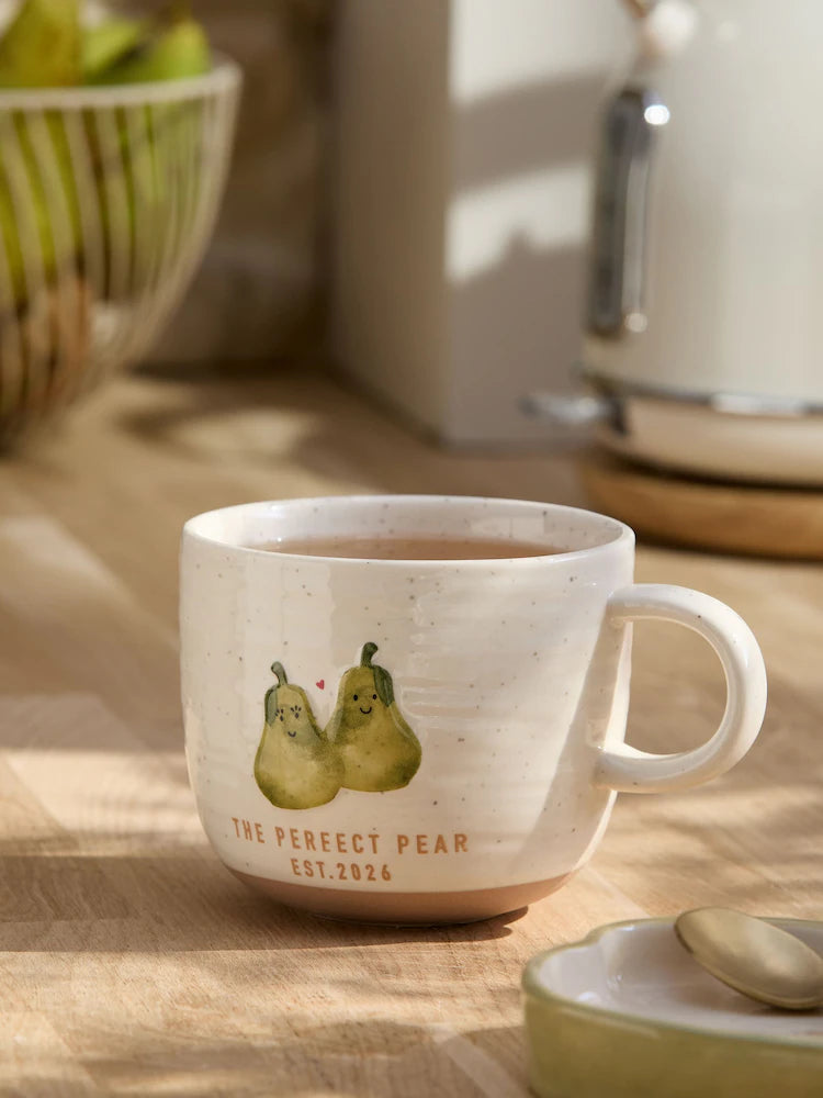 Next Uk Neutral Perfect Pear Est in 2026 Wedding Mug