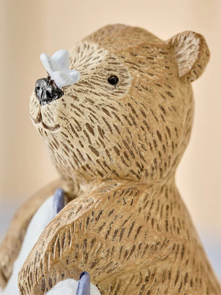 Next Uk Blue Baby Boy Born in 2026 Bear Ornament