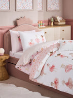 Preorder 2 Pack Pink Ballerina Duvet Cover and Pillowcase Set