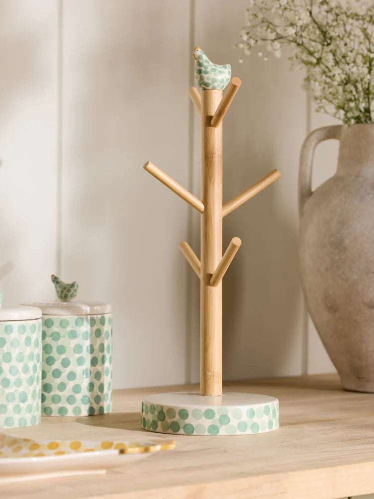 Next Uk Sage Green Chicken Mug Tree