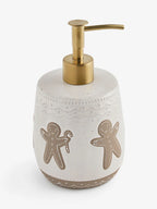 Natural Christmas Gingerbread Soap Dispenser