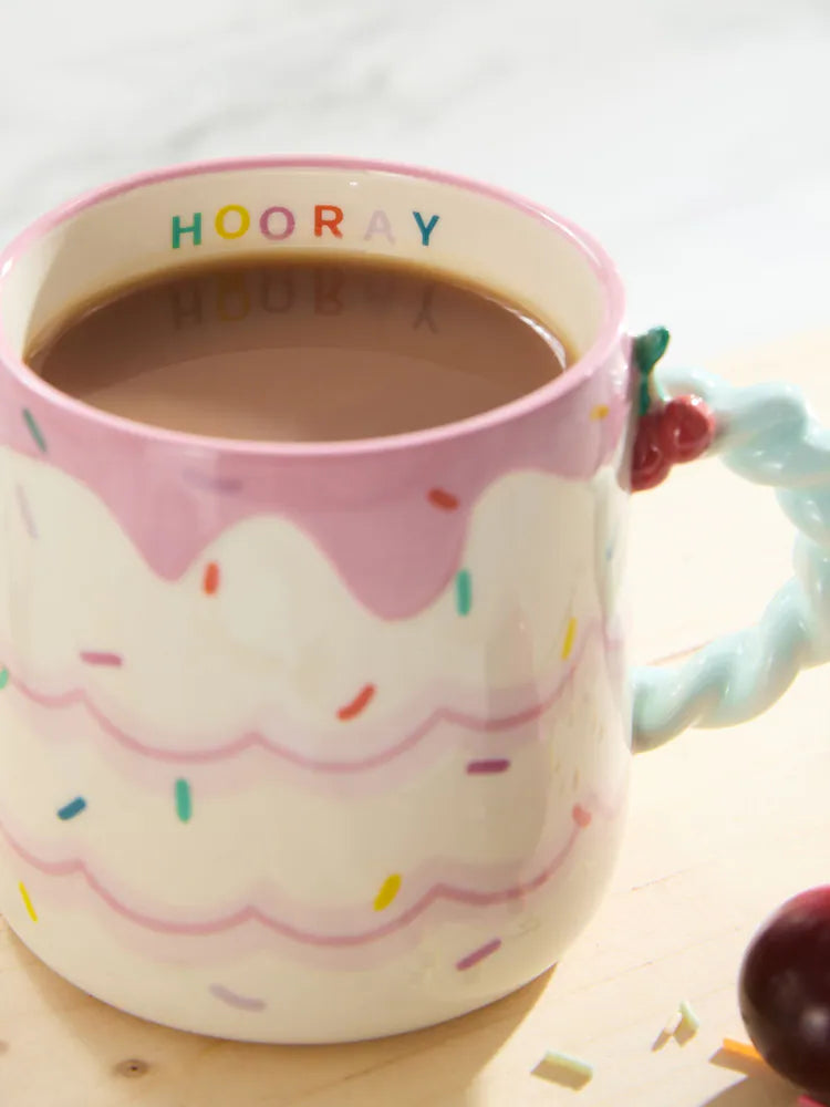 Pink Birthday Celebration Mug