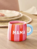 Red/Pink Stripe Mama Mug