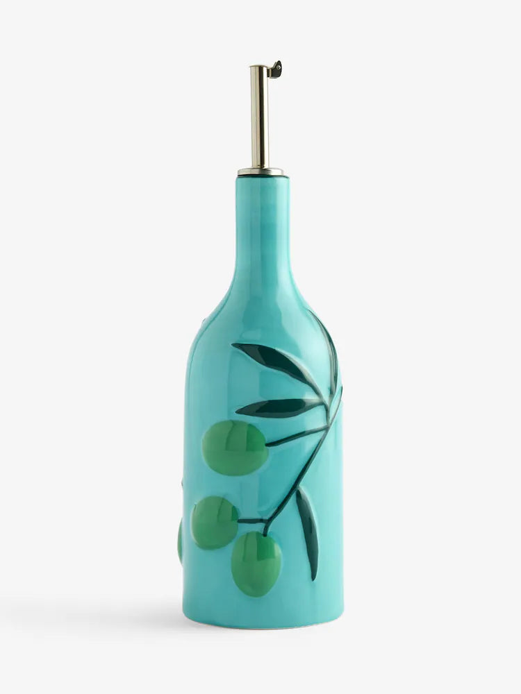 Preorder Blue Loreto Olive Oil Bottle