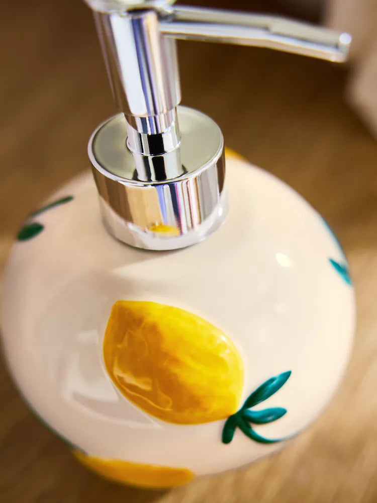 Next Uk Natural Lemon Soap Dispenser