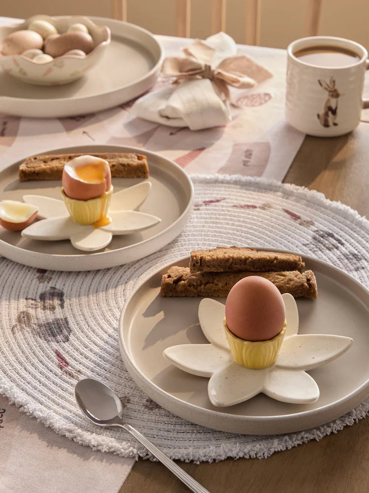 Next Uk Natural Spring Daffodil Flower Egg Cups