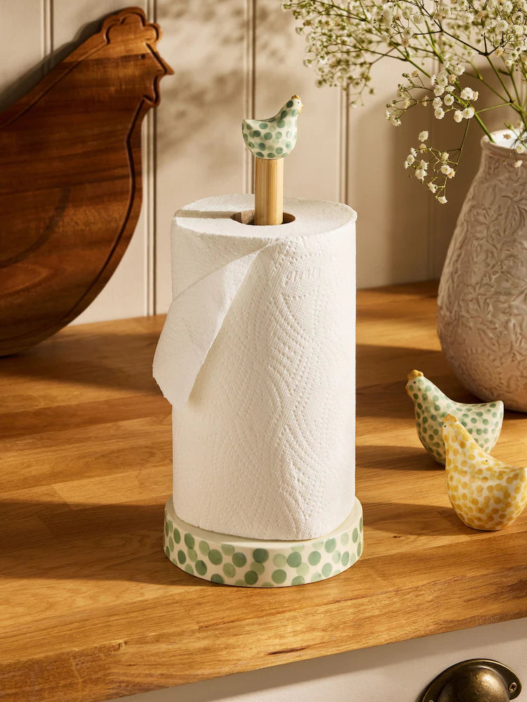 Next Uk Sage Green Chicken Kitchen Roll Holder
