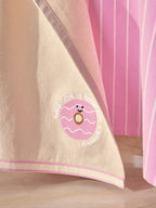 Set of 3 Pink Biscuit Tea Towels