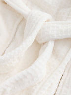Next Uk White Waffle Cosy Robe