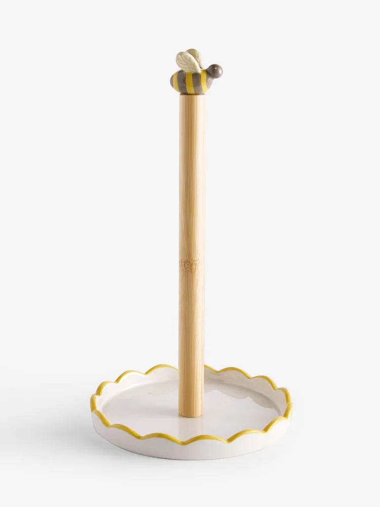Next Uk Yellow Bee Kitchen Roll Holder