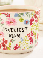 Next Uk Pink Floral Loveliest Mum Mug T54-147