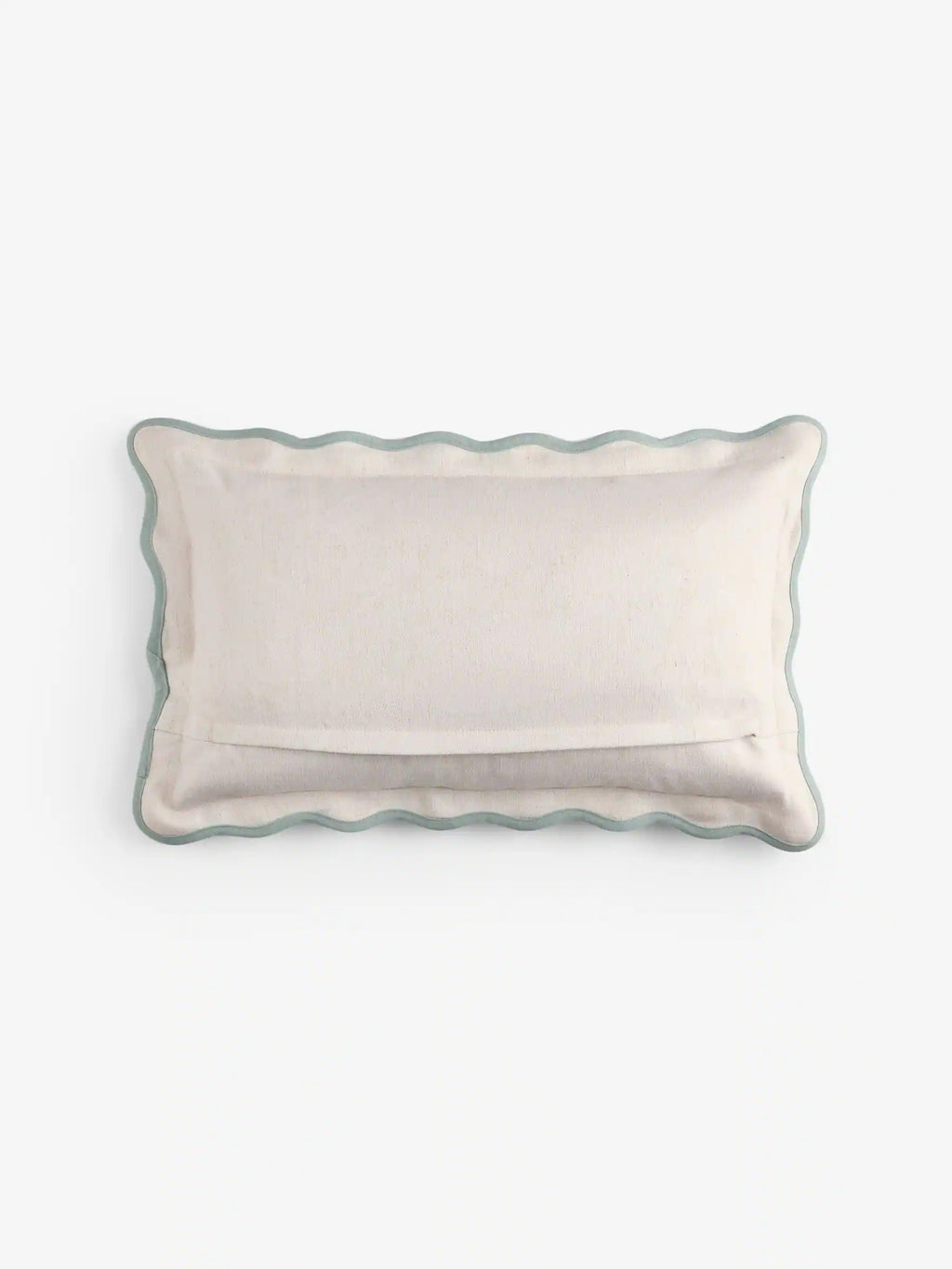 Natural Christmas Gingerbread Embroidered 30 X 50cm Cushion