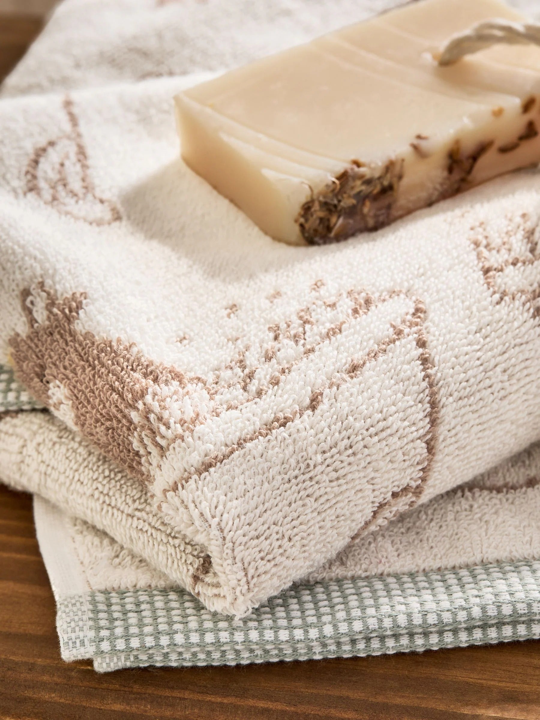 Natural Hamish The Highland Cow Towel