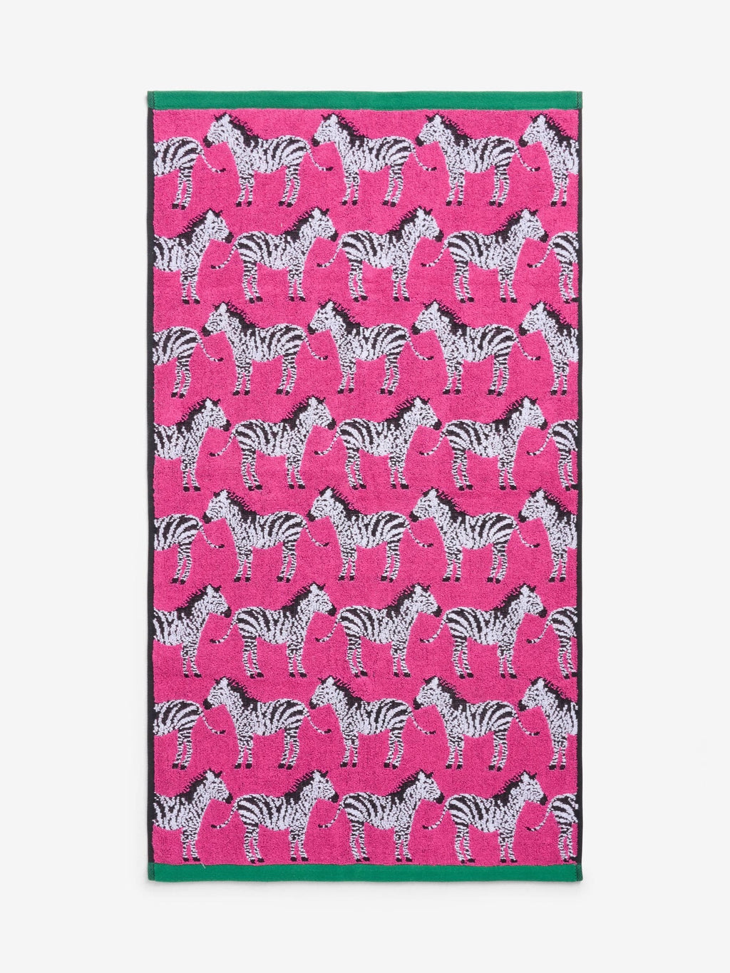 Pink Zebra 100% Cotton Towels
