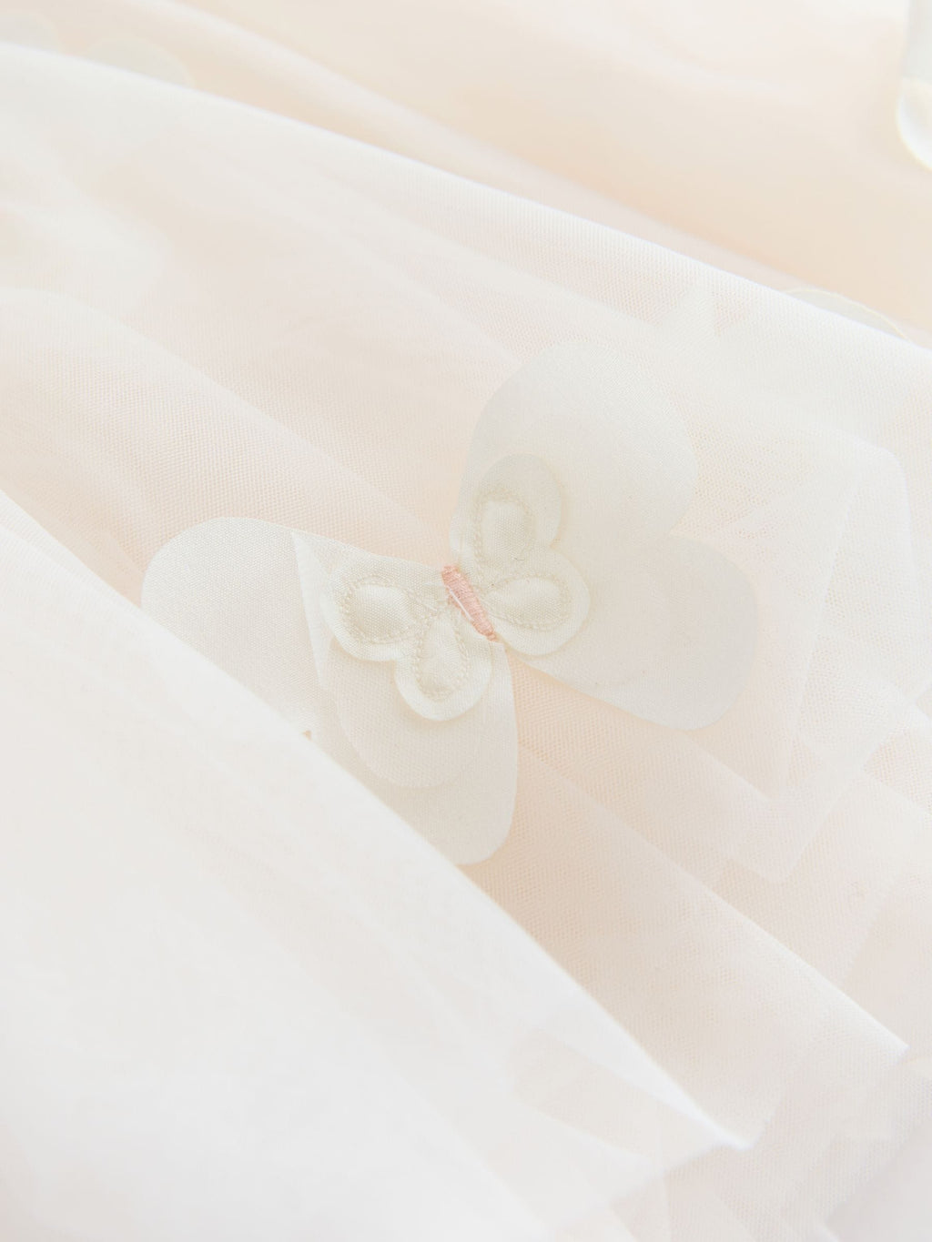 Preorder Next Uk White Ruffle Collar Mesh Dress (3mths-7yrs)