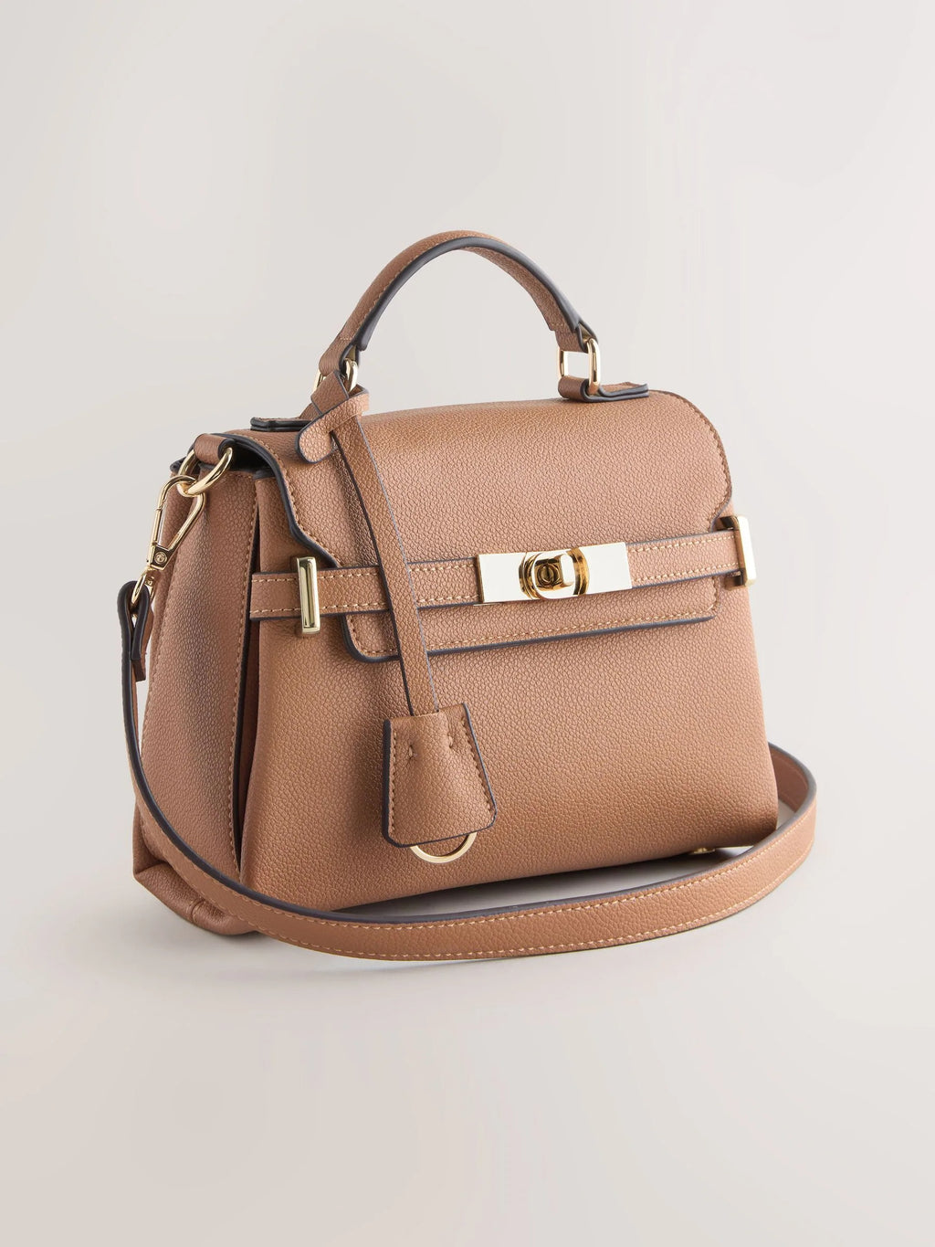 Preorder Next Uk Tan Brown Belted Hand Held Bag