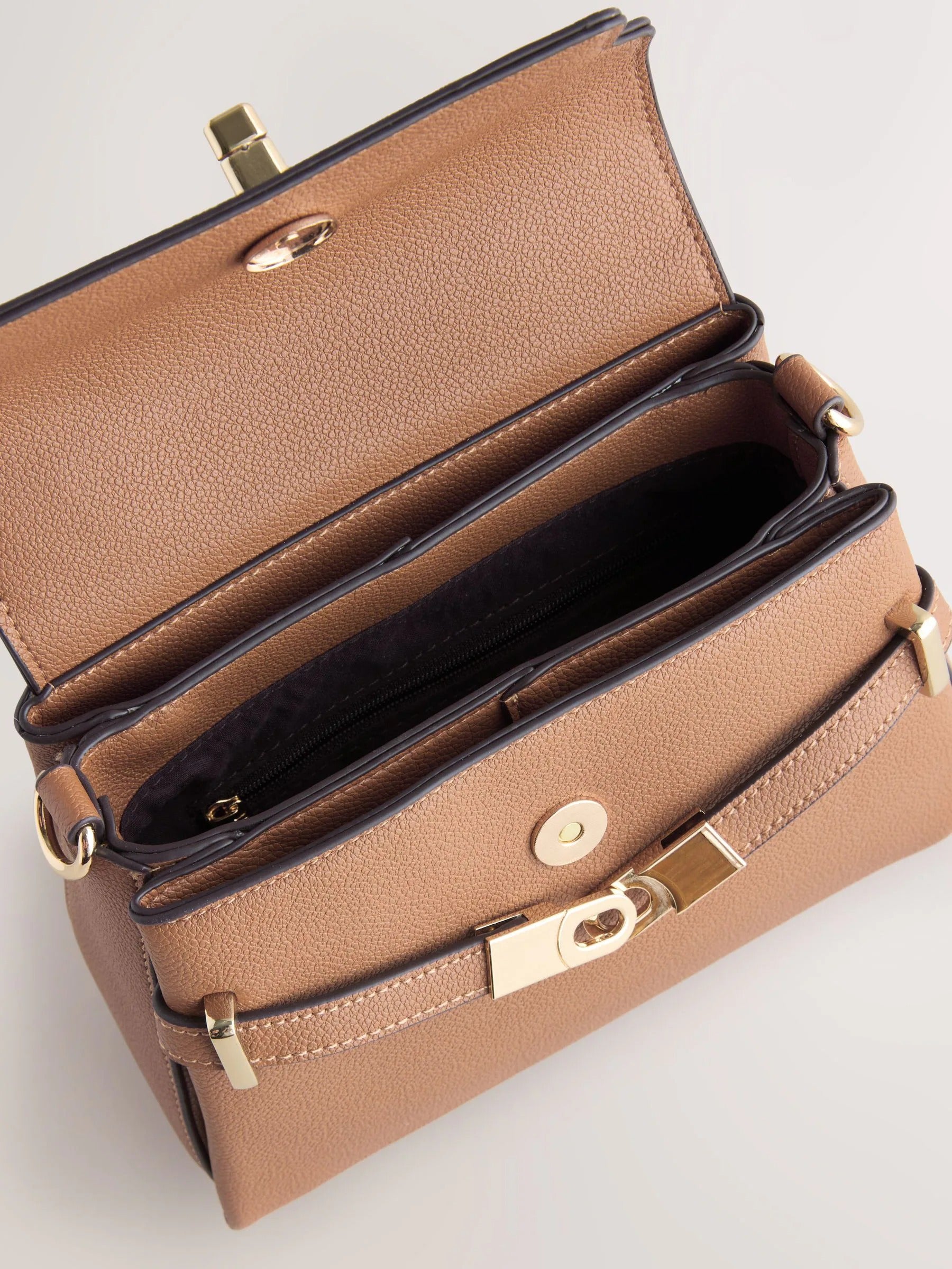 Preorder Next Uk Tan Brown Belted Hand Held Bag