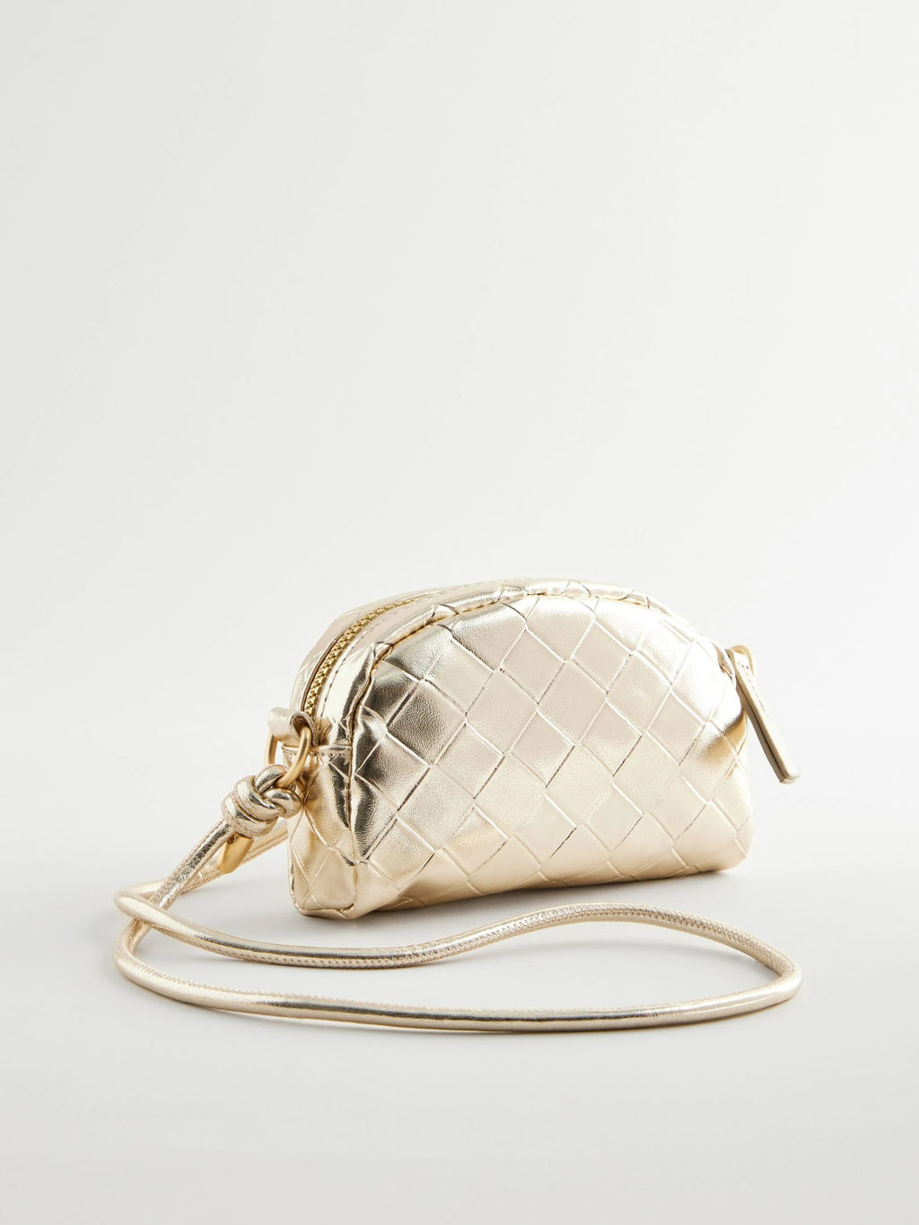 Preorder Gold Metallic Cross-Body Bag