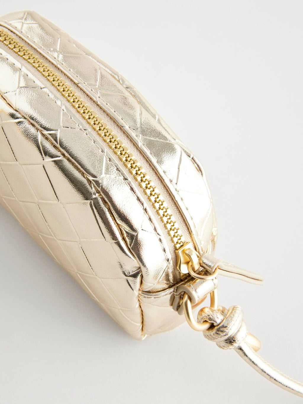 Preorder Gold Metallic Cross-Body Bag