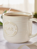 Est. 2026 Mr & Mrs Ceramic Wedding Mug Set of 2