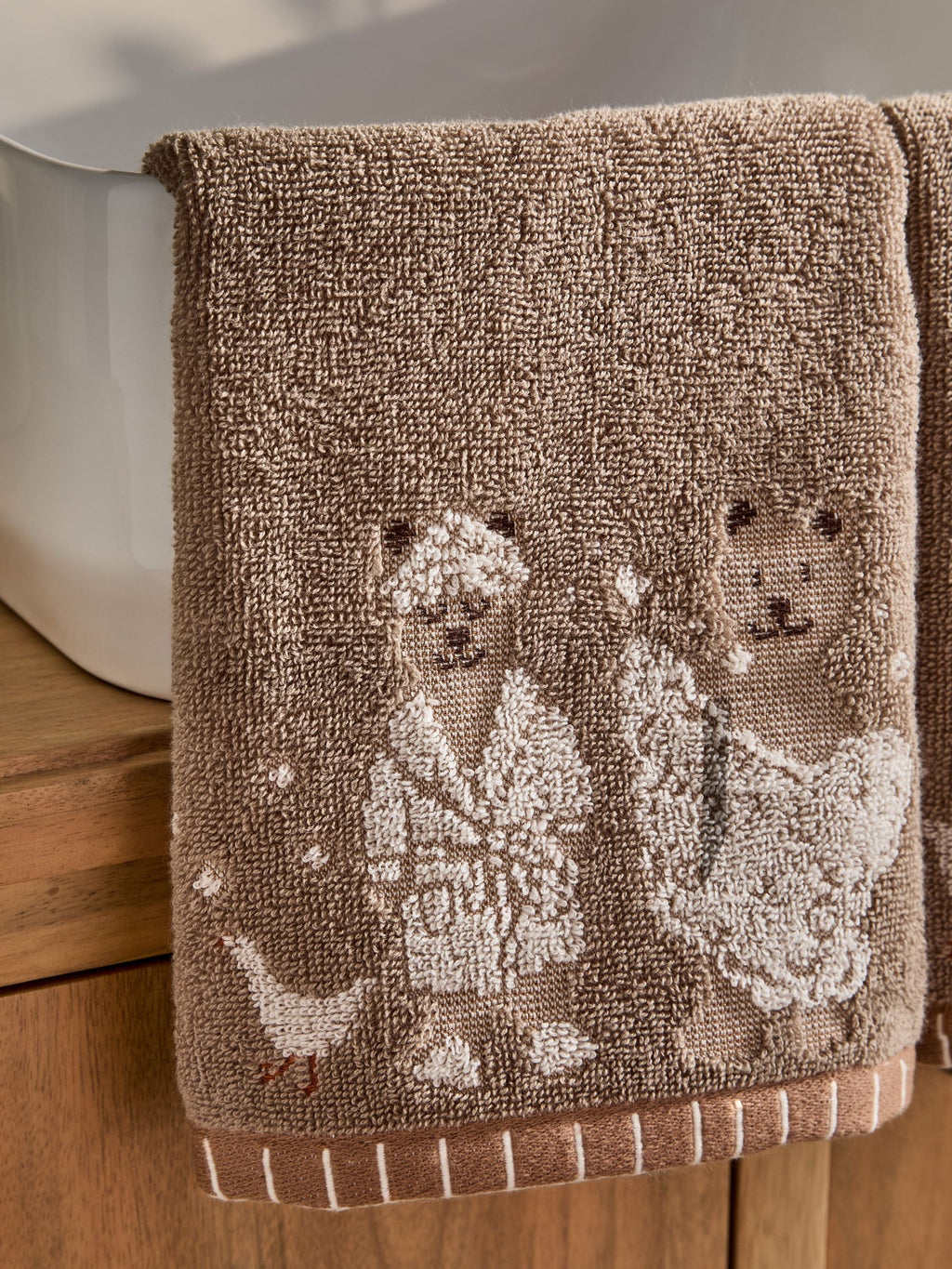 Soft Bear Face Cloth Set of 2