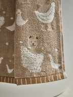 Bertie Woodland Cotton Spa Towel – Soft Luxury Bathroom Essential (90x50cm)